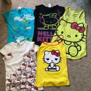 Hello kitty shirts